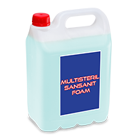 Multisteril Sansanit Foam моющее средство на основе активного хлора для внешних поверхностей
